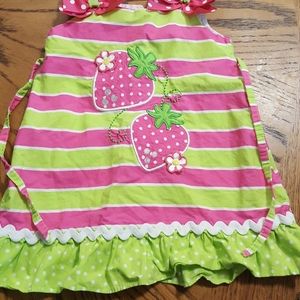 18 month baby girl smock dress